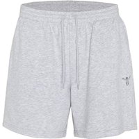 CHIEMSEE Shorts aus extra weichem, leicht angerautem Material, Größe L in Grau