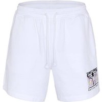 CHIEMSEE Shorts mit Retroprint, Größe L in Weiß
