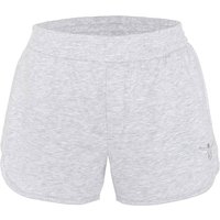 CHIEMSEE Shorts mit tonalem Logo Stich, Größe 158/164 in Grau