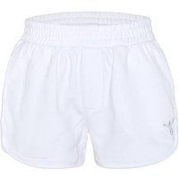 CHIEMSEE Shorts mit tonalem Logo Stich, Größe 158/164 in Weiß