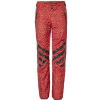 CHIEMSEE Skihose im sportlichen Allover Design, Größe 34 in Rot
