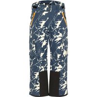CHIEMSEE Skihose mit Berglandschaft Print, Größe 146/152 in Blau