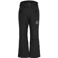 CHIEMSEE Skihose mit reflektierendem Print, Größe 170/176 in Schwarz