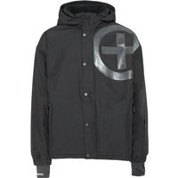 CHIEMSEE Skijacke im Loose-Fit Style, Größe 48 in Schwarz