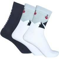 CHIEMSEE Socken im 3er-Pack, Größe 39-42 in Weiß