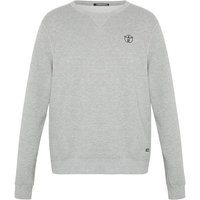 CHIEMSEE Sweater im Basic-Look mit Logo-Motiv, Größe 3XL in Grau