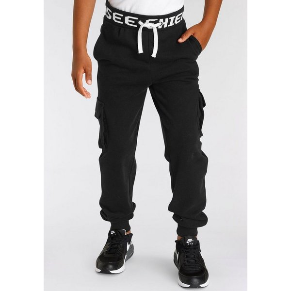 Chiemsee Sweathose Jogginghose mit großem Logo im Bund