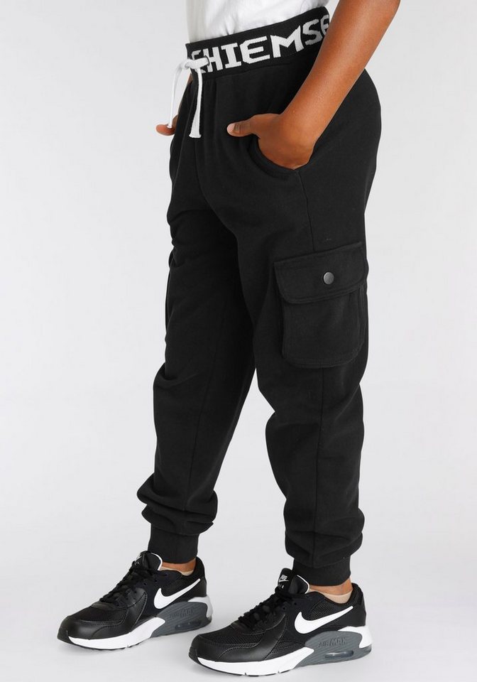 Chiemsee Sweathose Jogginghose mit großem Logo im Bund – Bild 2 von 5