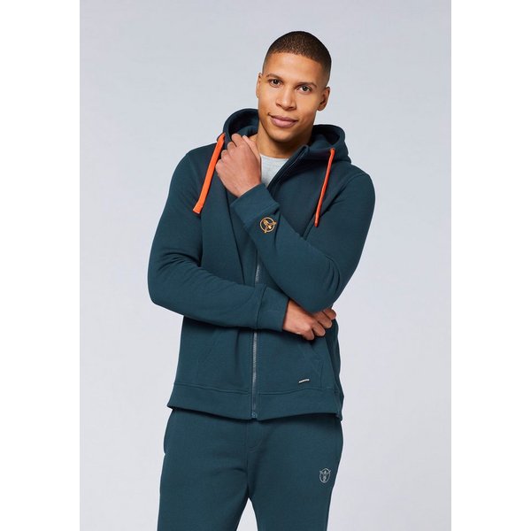 Chiemsee Sweatjacke - mit dezenter Logoapplikation an der Kängurutasche