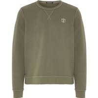 CHIEMSEE Sweatshirt in klassischer Passform, Größe S in Braun