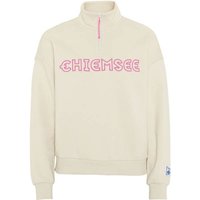 CHIEMSEE Sweatshirt mit 3D-Stickerei, Größe XL in Grau