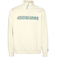 CHIEMSEE Sweatshirt mit hochwertigem 3D Stick, Größe XL in Grau