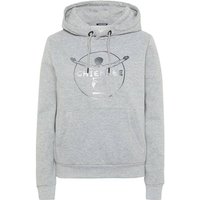 CHIEMSEE Sweatshirt mit Kapuze, Größe S in Silber