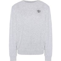 CHIEMSEE Sweatshirt mit Retroprint, Größe L in Grau