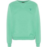 CHIEMSEE Sweatshirt mit tonalem Logo, Größe 122/128 in Grün
