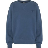 CHIEMSEE Sweatshirt mit tonalem Logo, Größe 122/128 in Blau