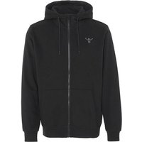CHIEMSEE Sweatshirt mit tonalem Rückenprint, Größe M in Schwarz