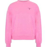 CHIEMSEE Sweatshirt mit tonalem Rückenprint, Größe XS in Pink