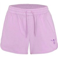 CHIEMSEE Sweatshorts mit Seitenschlitz, Größe L in Lila