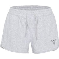 CHIEMSEE Sweatshorts mit Seitenschlitz, Größe S in Grau