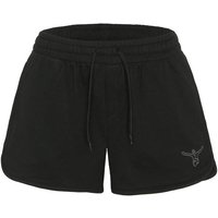 CHIEMSEE Sweatshorts mit Seitenschlitz, Größe L in Schwarz
