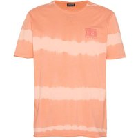 CHIEMSEE T-Shirt mit Batik-Farbverlauf, Größe S in Orange