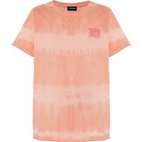 CHIEMSEE T-Shirt mit Batikverlauf, Größe 122/128 in Orange