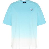 CHIEMSEE T-Shirt mit Dip-Dye Effekt, Größe XS in Blau