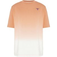 CHIEMSEE T-Shirt mit Dip-Dye Effekt, Größe M in Orange