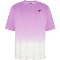 CHIEMSEE T-Shirt mit Dip-Dye Effekt, Größe S in Lila