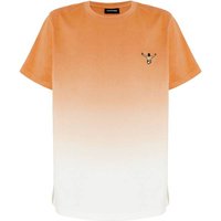 CHIEMSEE T-Shirt mit Dip-Dye Unikat, Größe 170/176 in Orange