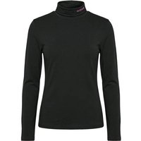 CHIEMSEE T-Shirt mit Rollkragen, Größe S in Schwarz