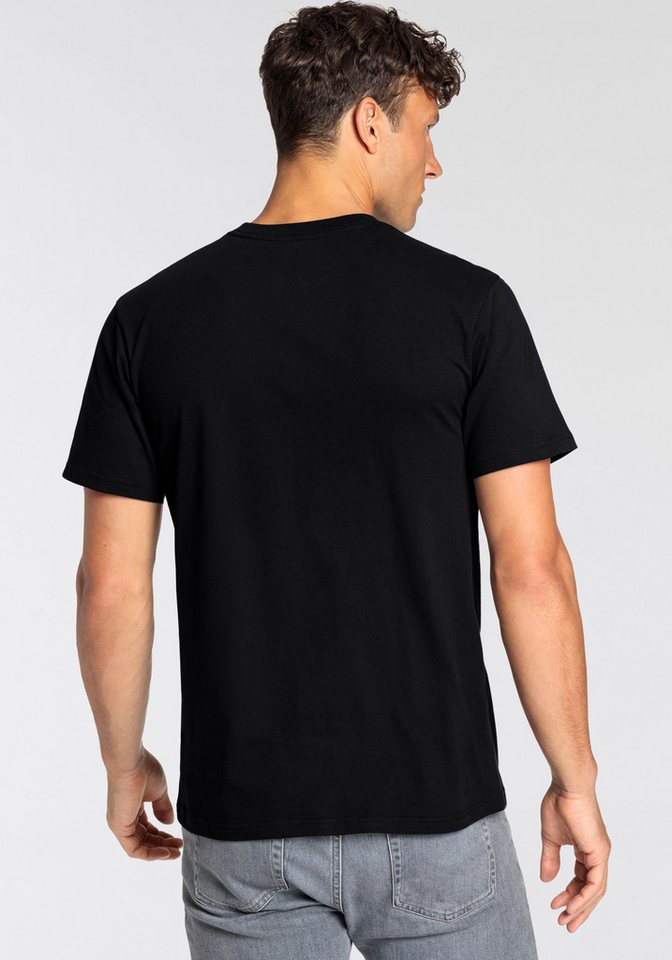 Chiemsee T-Shirt (Packung, 2-tlg., 2) im Doppelpack, mit Rundhalsausschnitt, Kurzarm-Design, aus Baumwolle – Bild 3 von 4