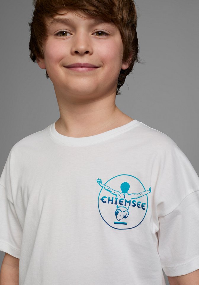 Chiemsee T-Shirt WAVE Kurzarm, Basic-Passform, bedruckt, Rundhalsausschnitt – Bild 3 von 5