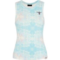 CHIEMSEE Tank Top aus feiner Baumwollrippe, Größe XL in Blau
