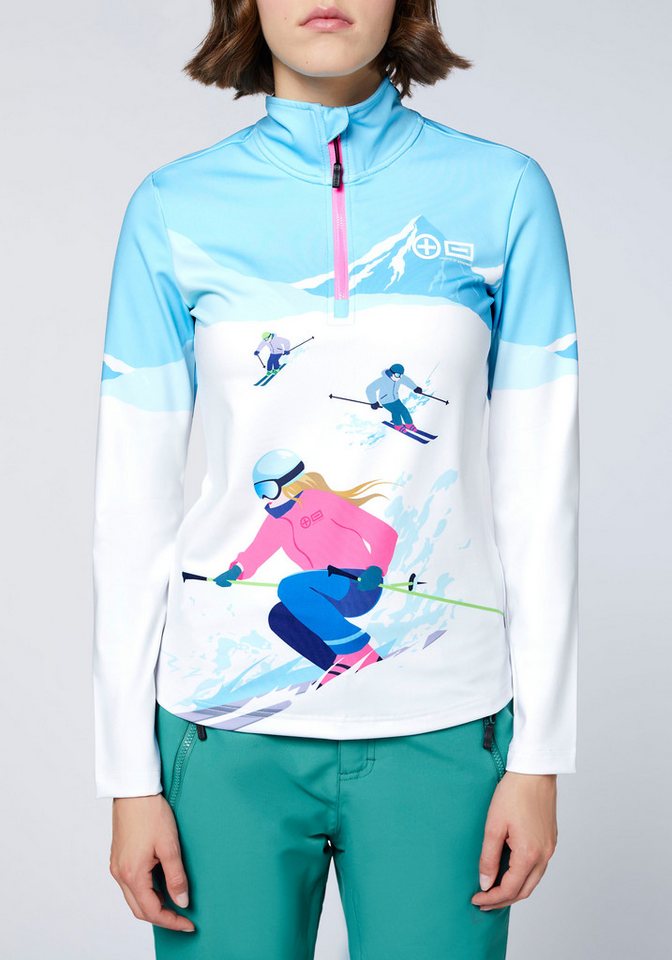 Chiemsee Troyer - aus funktionalem, innen angerauten Technical Fleece – Bild 4 von 5