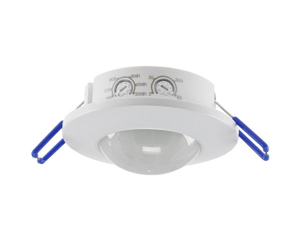 ChiliTec Bewegungsmelder Decken-Einbau Bewegungsmelder FLAT 30mm 360 Grad UP AP Rahmen, (1-St), Unterputz und Aufputz verwendbar – Bild 2 von 5