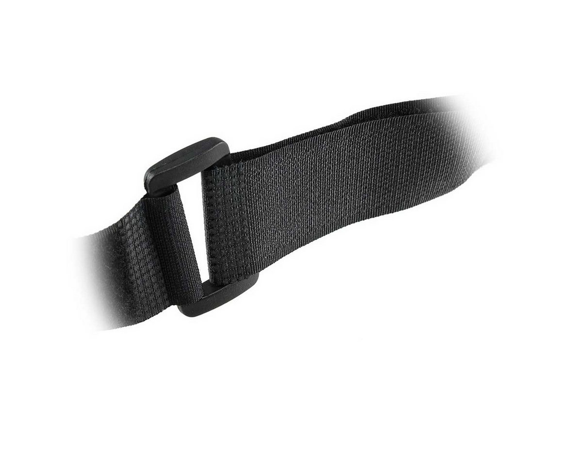 ChiliTec Klettband Klettband mit Öse, 5er Pack 80x3cm, schwarz – Bild 3 von 5