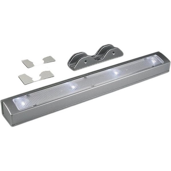 ChiliTec Schrankleuchte LED Schrankleuchte mit Vibrationssensor kabellos kaltweiß 30lm, Batterieleuchte, LED fest integriert, Kaltweiß, LED