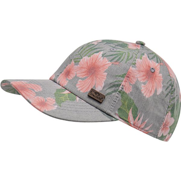 chillouts Baseball Cap Waimea Hat mit tropischem Muster & verstellbar für lässige Strand-Vibes