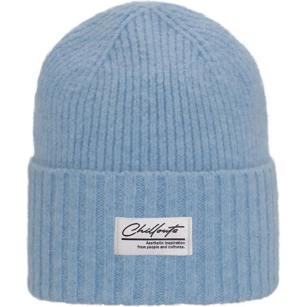 chillouts Beanie Agneta Hat Mit Wollanteil, extra breiter Umschlag