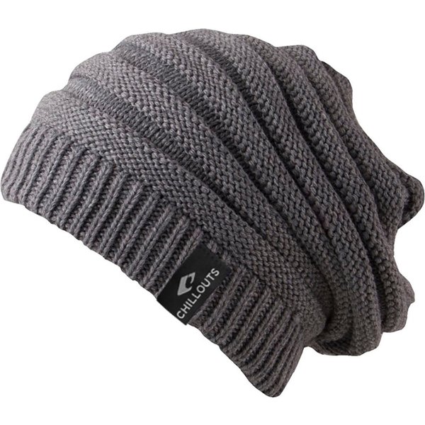 chillouts Beanie Brian Hat Modernes, geripptes Strickmuster mit Rippenbündchen