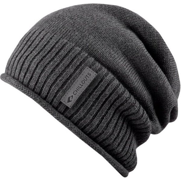 chillouts Beanie Etienne Hat Strickbeanie mit Rollkante
