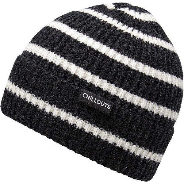 chillouts Beanie Jette Hat mit elastischer Passform und Umschlag
