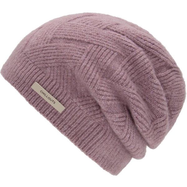 chillouts Beanie Vanja Hat Moderne, flauschige Strickmütze mit wärmendem Fleece-Futter