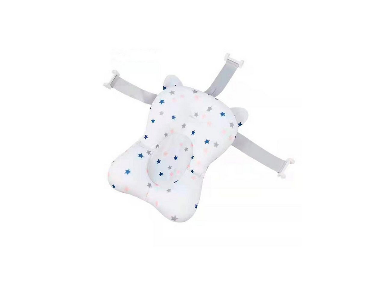 Chipolino Wanneneinlage Multi, B: 35 cm, L: 45 cm, 1-tlg., Kunststoffbügel, Polyester, Baby Badenetzt und Kissen, 100% Polyester – Bild 2 von 3