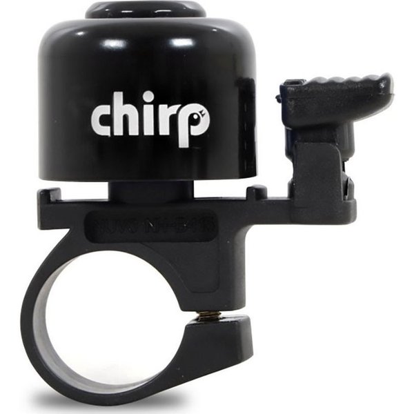 Chirp Fahrradklingel Minibell, schwarz