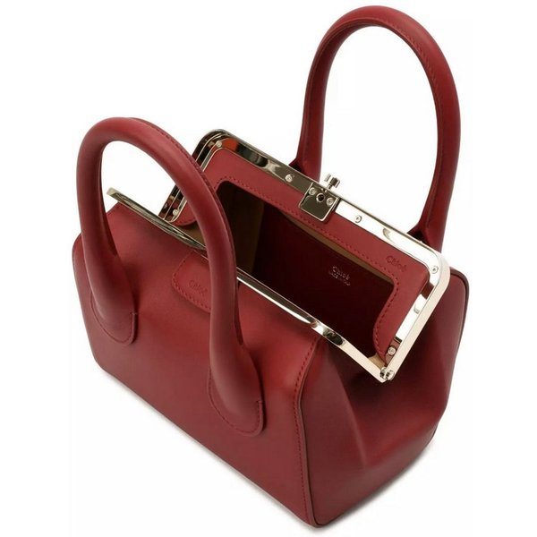 Chloé Umhängetasche Joyce Frame Schultertasche Crossbody Handtasche Tasche, Abnehmbarer und verstellbarer Schulterriemen für vielseitiges Tragen