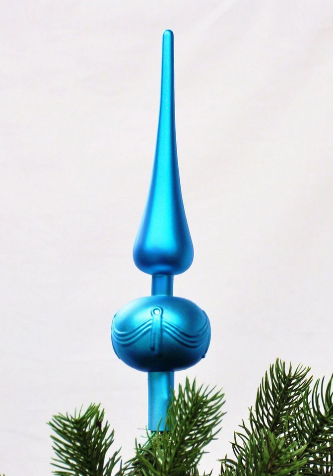 JACK Christbaumschmuck JACK by Inge 47x Kunststoff Christbaumkugeln Ø 4+6cm mit Spitze+Haken, Durchmesser Kugeln: 30 x 6cm + 17 x 4cm, Spitze: 24 x 6 cm – Bild 4 von 5
