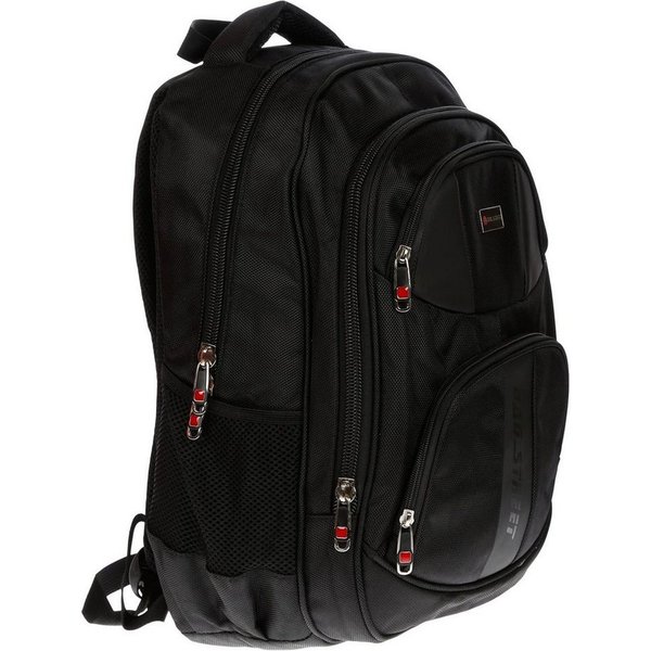 Christian Wippermann Rucksack City Rucksack Schule Arbeit & Freizeit Bag DINA 4 (1 tlg), Outdoor Schulrucksack Sport